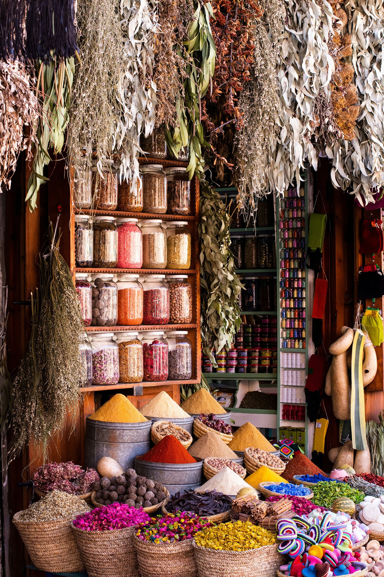 Market-spices-Marrakesh